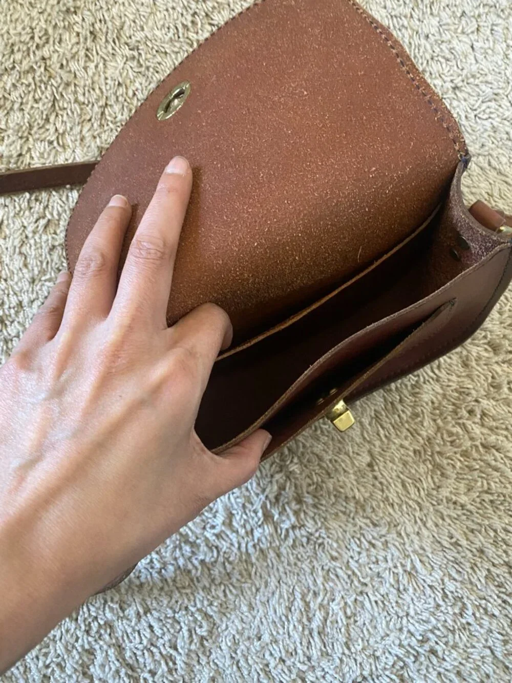 Tanner Goods Leather Crossbody Bag